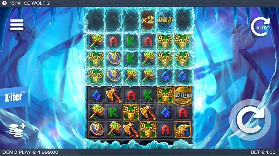 Person playing online casino games